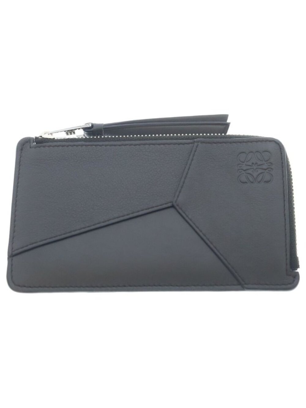 Loewe Puzzle Long Coin Purse Wallet Brown